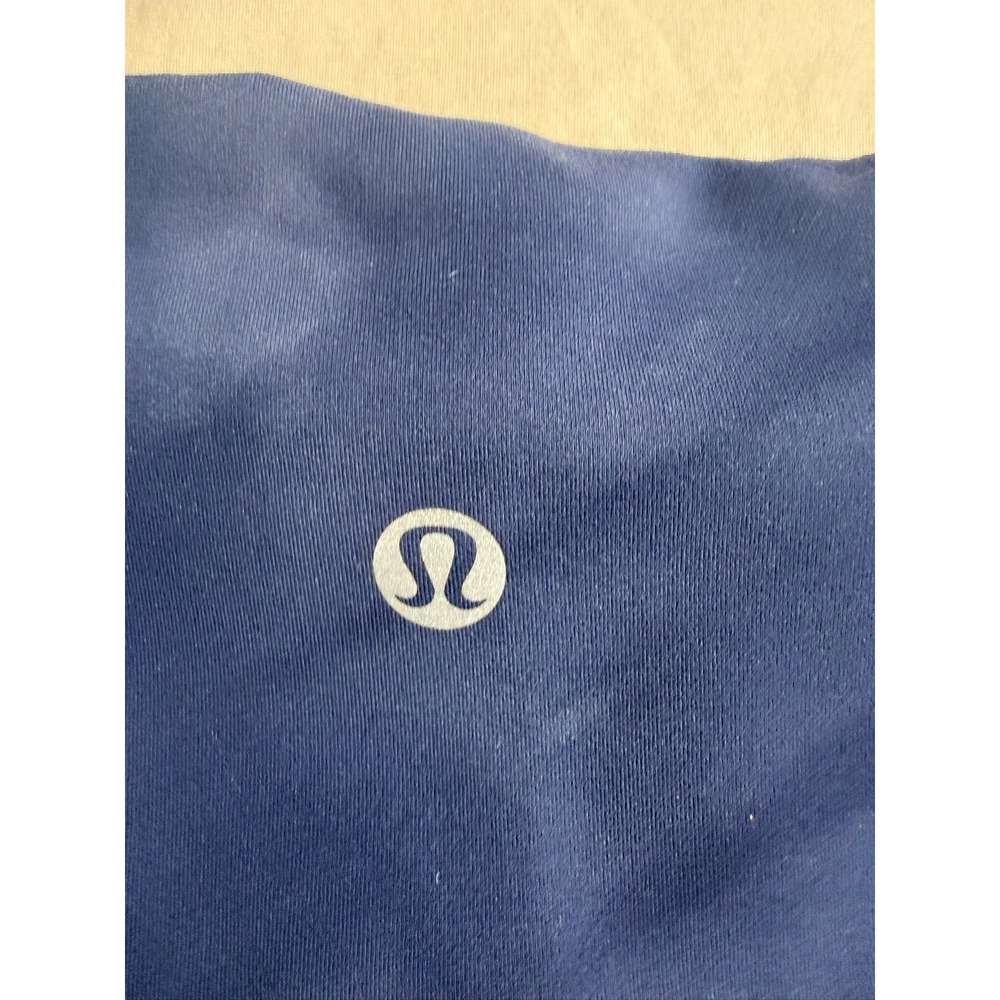 Lululemon High Rise Crop Leggings Blue Cloud Wash Tie Dye Yoga Pants 21 Inseam - Picture 5 of 6